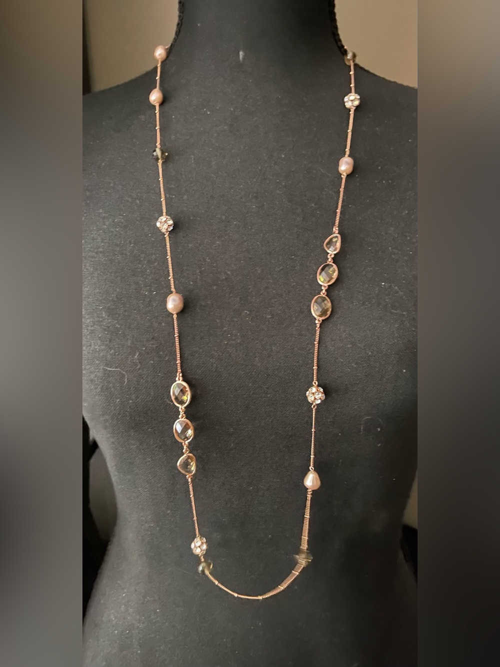 Annabelle Stella & Dot Necklace - N251RG